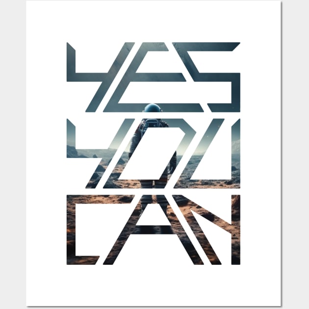 Yes, you can. Wall Art by SDPP